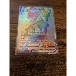 Ice Rider Calyrex Vmax 202/198 Chilling Reign NM Secret Rainbow Rare Pokemon